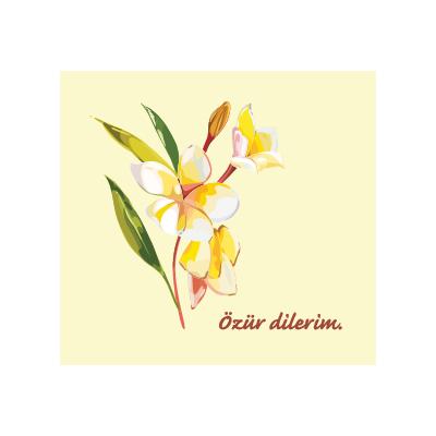 Özür Dilerim Kartı